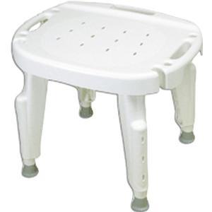 Image of Bath Safe Adjustable Shower Seat, No Arms, No Back