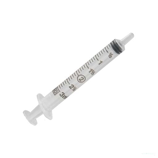 Image of BD Slip Tip Syringe, Sterile, Latex-Free, 3mL