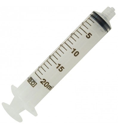 Image of BD Syringe with Luer-Lok™ Tip 20mL, 1mL Graduated