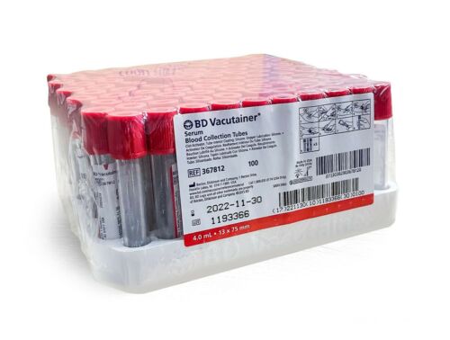 BD Vacutainer® Serum Tube, Clot Activator, Silicone-Coated
