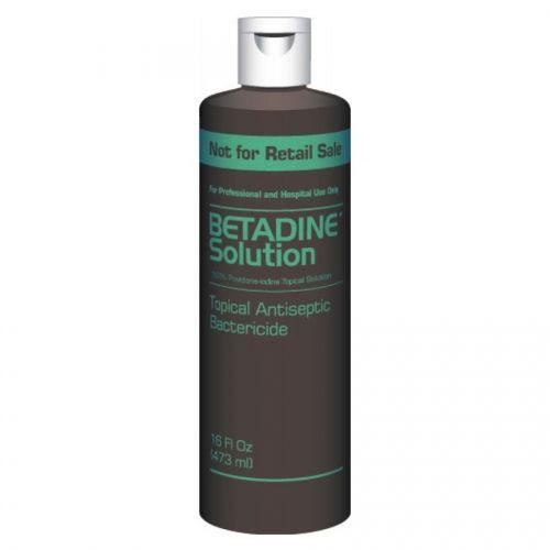Image of Betadine Solution 10% 16 oz. Bottle