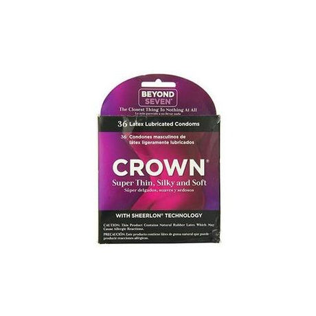 Image of Beyond Seven Crown Condoms 24 ct