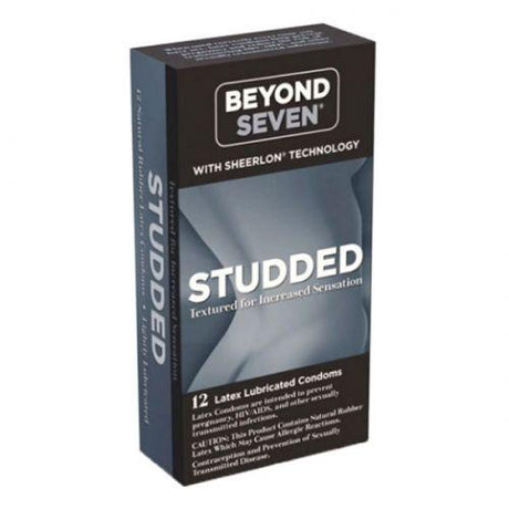 Image of Beyond Seven Studded Condoms 12 ct