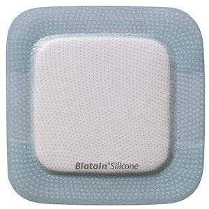 Image of Biatain Silicone Foam Dressing 5" x 5", Pad Size 2.87" x 2.87"