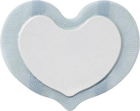 Image of Biatain Silicone Foam Dressing, Small Sacral, 6" x 7-1/2"