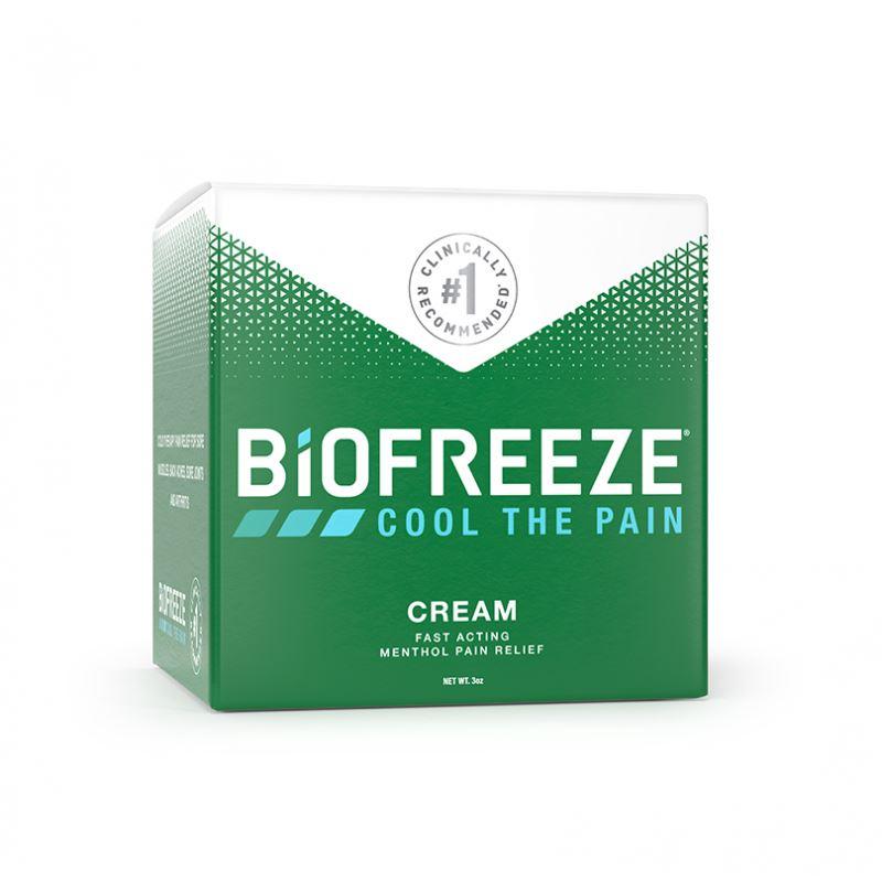 BIOFREEZE 冷却療法クリーム 110g×3本 Biofreeze Pain Relief Cream, 3 oz Jar – Save Rite Medical