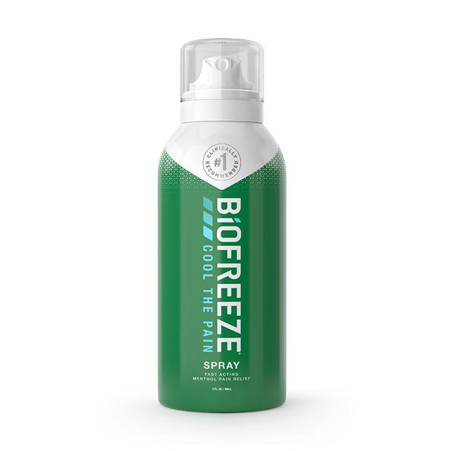 Image of Biofreeze Pain Relieving 360 Degree Spray, 3 oz