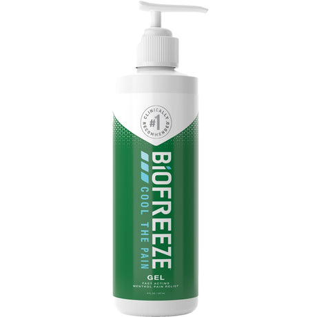 Image of Biofreeze Pain Relieving Gel, Green, 8 oz Pump