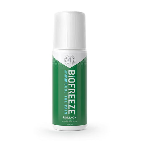 Image of Biofreeze Pain Relieving Roll-On, Green, 2.5 oz