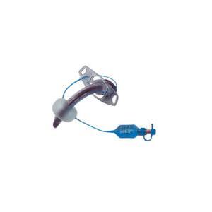 Image of Blue Line Ultra Fenestrated Cuffless Tracheostomy Tube, Size 8