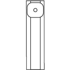 Image of Bongort Open End Drainable Pouch, Blue, 3/4", 10/P