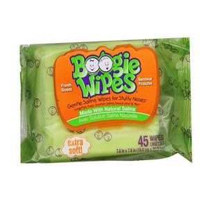 Image of Boogie Wipes Saline Nose Wipes Fresh Scent