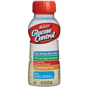 boost box nutrition ltd Boost Glucose Control Vanilla Oral Supplement, 8-ounce Bottle