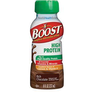 Image of Boost High Protein Nutritional Energy Drink 8 oz., Rich Chocolate