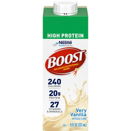 Image of BOOST HIGH PROTEIN, Very Vanilla, 8 fl oz. Carton