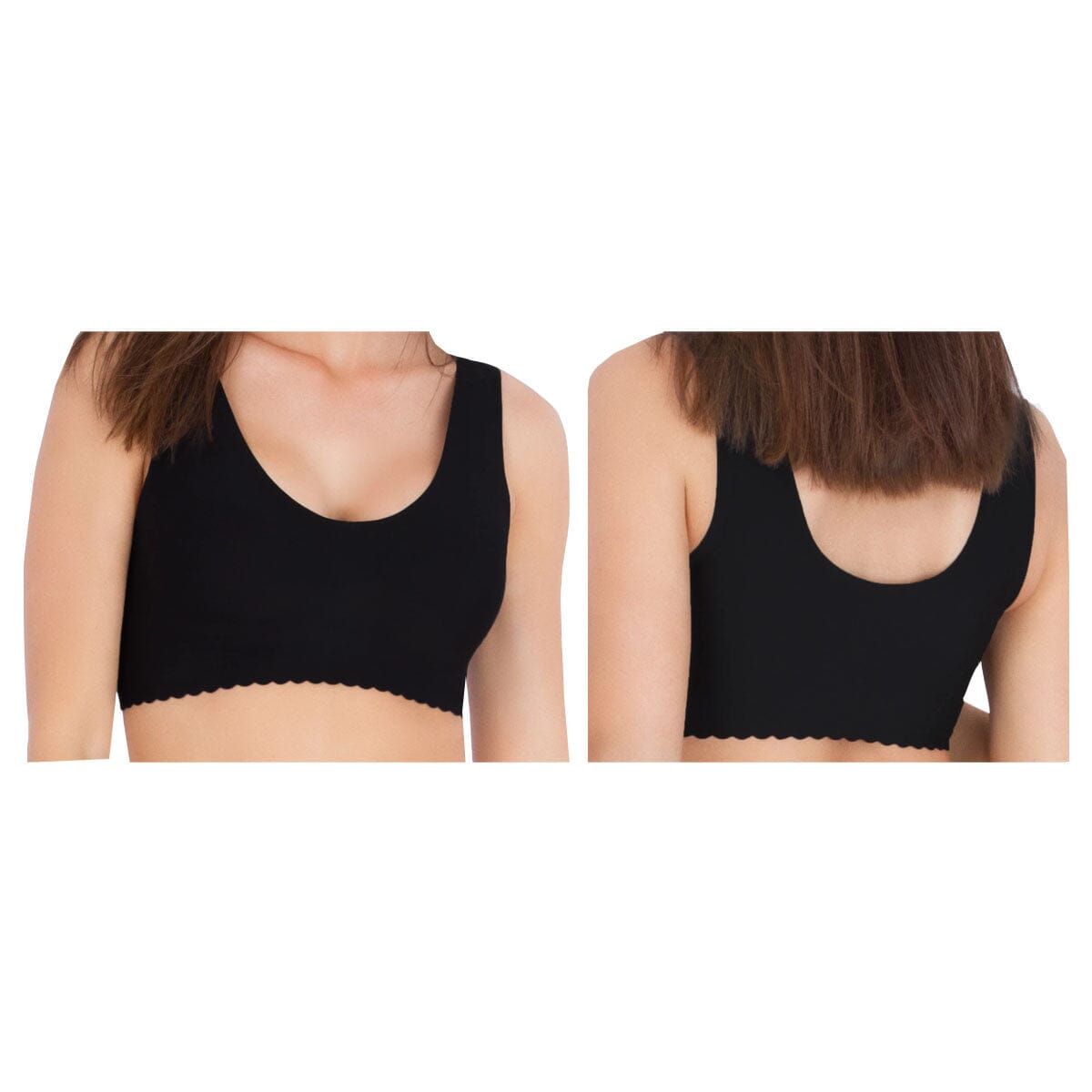 Caden Belly Bandit® Anti Bra, Scoop Neck, Large, Black – Save Rite Medical