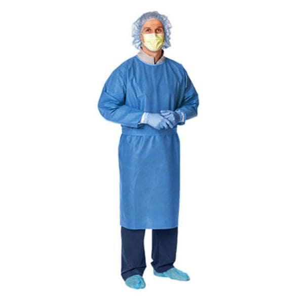 Cardinal Health™ Convertors® Non-Sterile Procedure Gown Universal, Blu –  Save Rite Medical