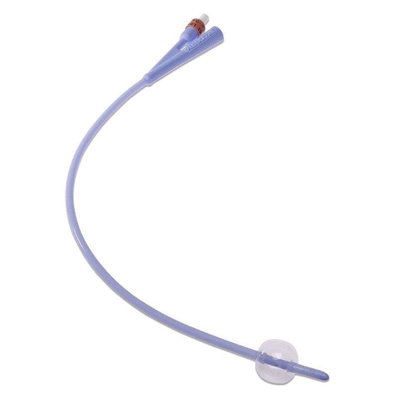 Image of Cardinal Health™ Dover™ 100% Silicone Foley Catheter, 2-Way, 16Fr OD, 16'' 30mL