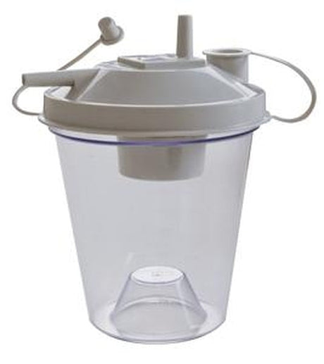 Image of Cardinal Health Essentials Suction Canister, 800cc with Floater Top