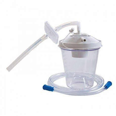 Image of Cardinal Health Essentials Suction Canister Kit, 800cc with Floater Top