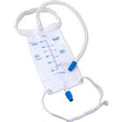 Image of Cardinal Health Leg Bag with Twist Valve, 18" Tubing and Straps, 600 mL