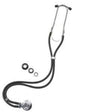 Image of Cardinal Health Sprague Rappaport Stethoscope, Black