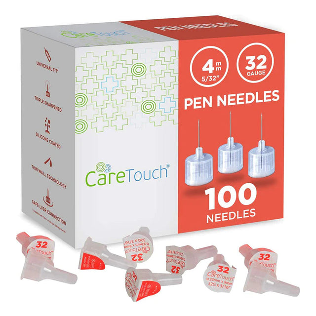 Care Touch Pen Needle 32g 5/32 - 4mm – Save Rite Medical