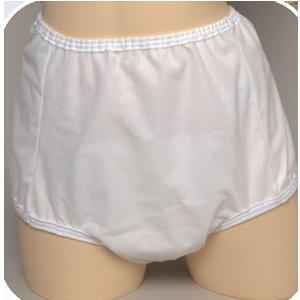 Image of CareFor 1-Piece Pull-On Brief with Waterproof Safety Pocket Large 38" - 44"