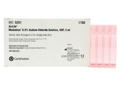 Image of CareFusion AirLife™ Modudose® 0.9% Sodium Chloride Solution, 3mL Vial