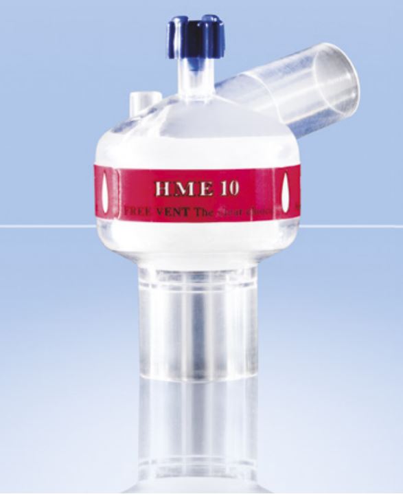 Image of Carestream HME 10 Heat/Moisture Exchanger Filter, Port Angle