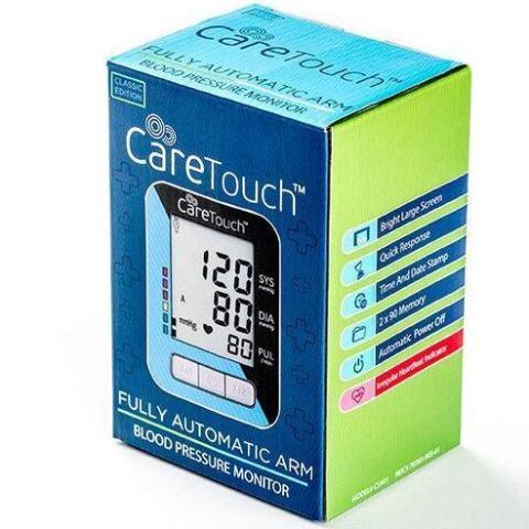 CareTouch Automatic Wrist Blood Pressure Monitor, Platinum Series