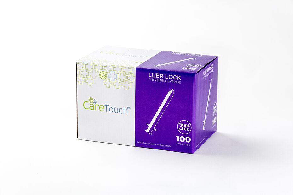 Image of CareTouch Syringes Luer Lock 3ml