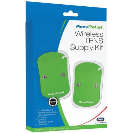 Image of Carex AccuRelief™ Wireless TENS Supply Kit