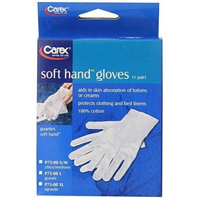 Image of Carex® Soft Hands Cotton Gloves, Size Large (1 Pair)