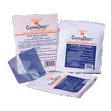 Image of CarraDres™ Clear Hydrogel Sheet Wound Dressing 4" x 4" Size Square Shape, Sterile, Polymer Sheet