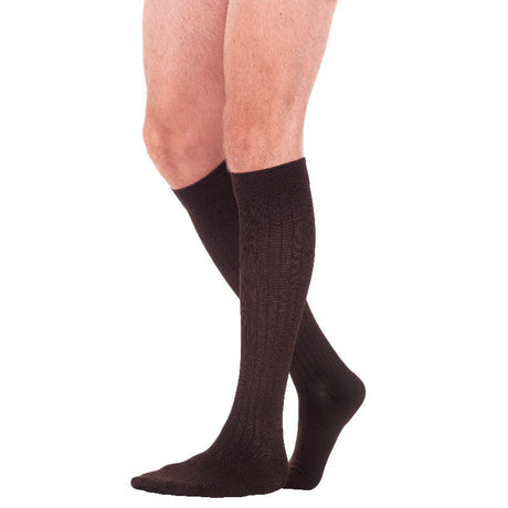 Image of Casual Cotton Sock 15-20 Clsd Toe Calf Size B Blck