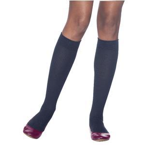 Image of Casual Cotton Socks For Women, Calf, 15-20, Size B, Black