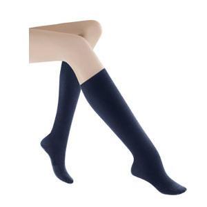 Image of Casual Cotton Socks For Women, Calf, 15-20, Size B, Navy