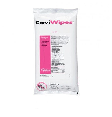 Image of CaviWipes Surface Disinfectant Wipe, Flat Pack, 7" x 9", Non-Sterile