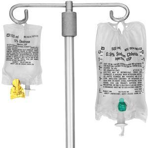 Image of ChemoPlus IVA Seal for Abbot's Large Bag & ADD-Vantage System IV Bag, Red