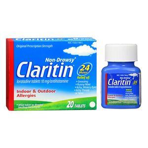 Image of Claritin Allergy 24 Hour Tablets, 20 Count