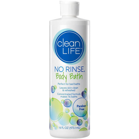 Image of cleanLIFE No-Rinse® Body Bath, Concentrated Formula 16 oz