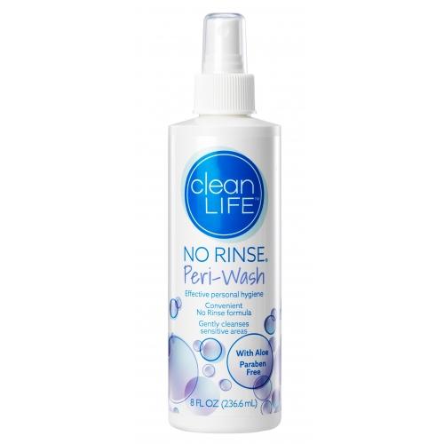 Image of cleanLIFE No-Rinse® Peri Wash 8 oz