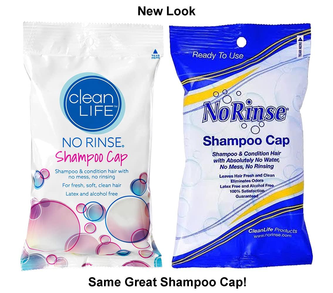 Image of cleanLIFE No-Rinse® Shampoo Cap, Latex-free, Alcohol-free