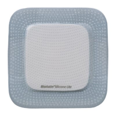 Image of Coloplast Biatain® Silicone Lite Polyurethane Foam Dressing, 2" x 2"