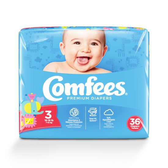 Image of Comfees Premium Baby Diapers