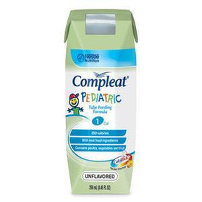 Image of Compleat Pediatric Modified Tube Feeding Unflavored Food 8 oz.