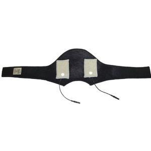Image of Conductive Cervical Garment with (2) 2" x 3" Fabric Electrodes, Universal