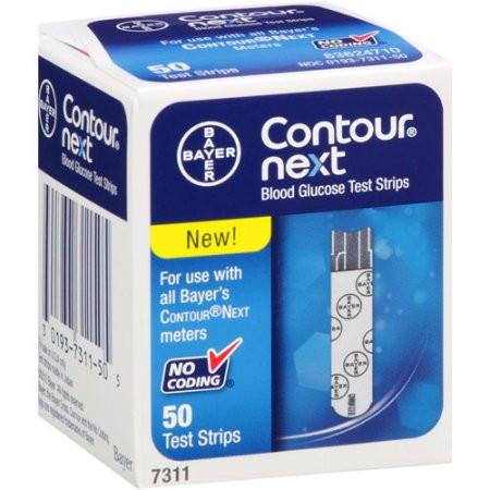 Image of Contour Next Blood Glucose Test Strip (50 count)