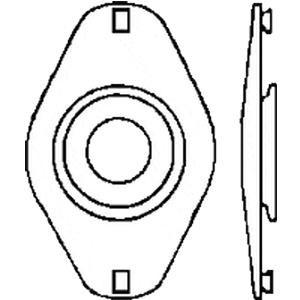 Image of Convert-A-Pouch Convex Face Plate, 1", 2/Package
